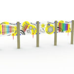Activity Panels and Timber Posts Computer Model Product