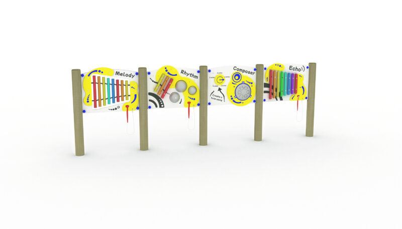 Activity Panels and Timber Posts Computer Model Product