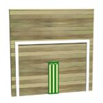 Schoolscapes Timber Target Wall