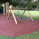 Resin Bound Rubber Bark - School Safety Surfacing