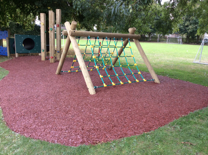 Resin Bound Rubber Bark - School Safety Surfacing