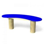 Blue Jellybean Bench