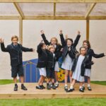 Children Playing On Endeavour Stage