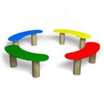 Jellybean Benches In Circle