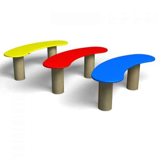 Jellybean Benches In Row