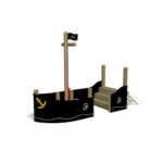 Pirate Ship With Flag