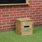 Seating Cube On Grass