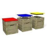 Seating Cube with HDPE Lid