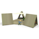 Teepee Den With Top