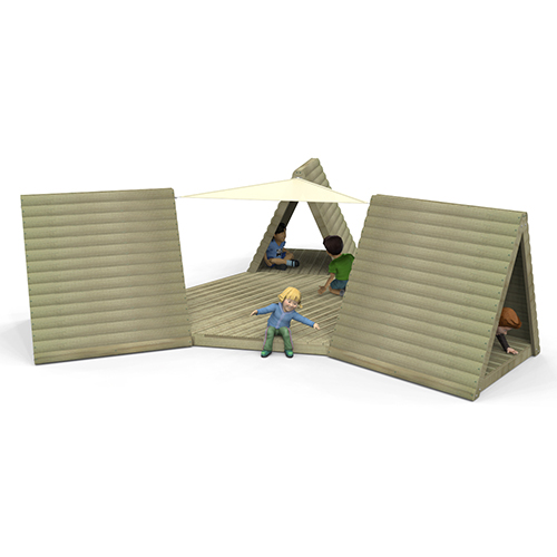 Teepee Den With Top
