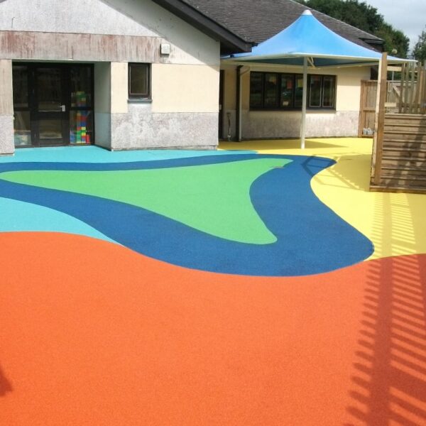 Wetpour Rubber Safety Surfacing