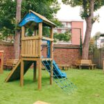 Synthetic Playground Grass