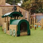Steam Loco In Play Ground