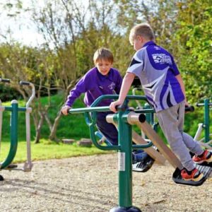Children's Air Skier - Outdoor Gym Equipment