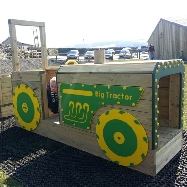 Boy On Tractor