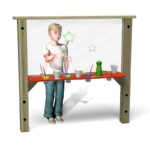 Computer Model Product Poly Painting Station with child