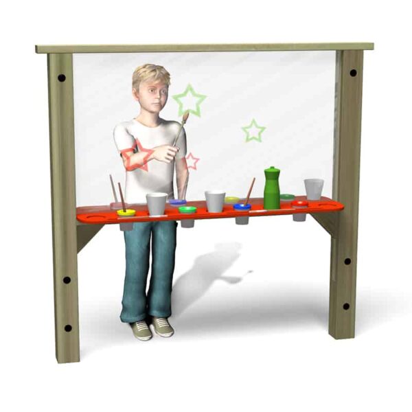 Computer Model Product Poly Painting Station with child