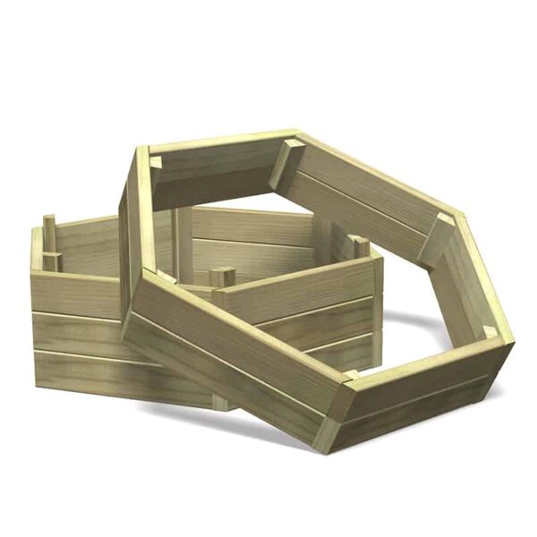 Hexagonal Stacking Planter Base