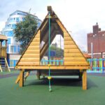 Jungle Play Den In Play Ground In School