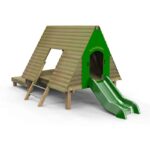 Jungle Play Den with Slide