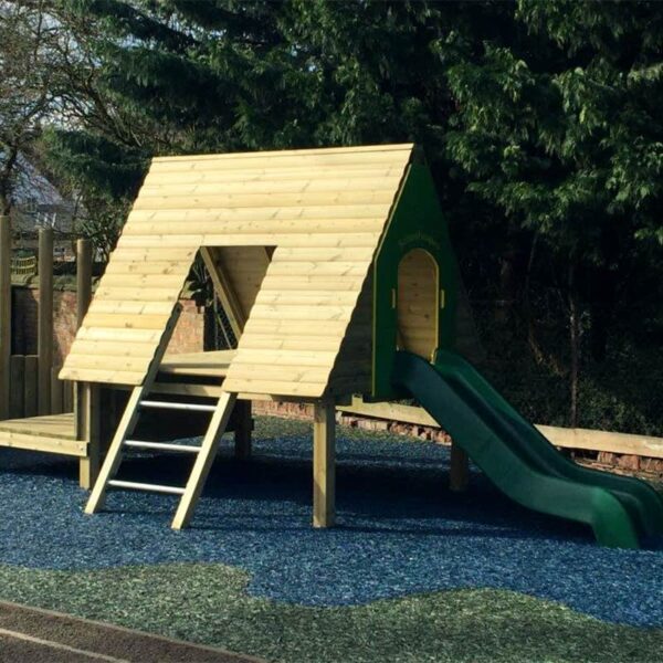 Jungle Play Den with Slide In Play Ground