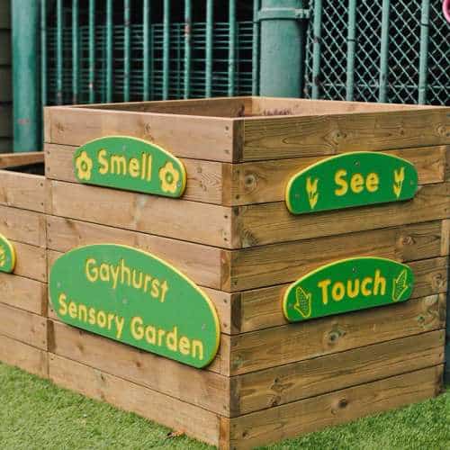 School Sensory Garden Smell Signs
