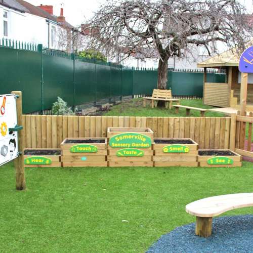 School Sensory Garden in a school playground