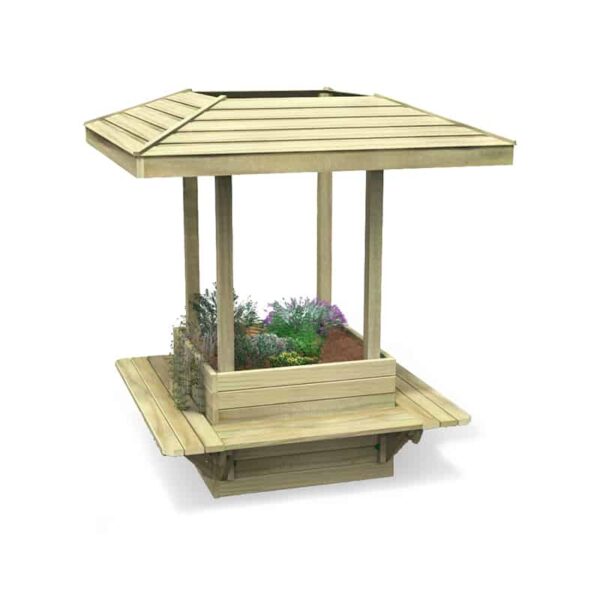 Shaded Classic Planter