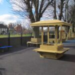 Shaded Classic Planter in School Playground