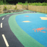 Wetpour Rubber - School Playground Safety Surfacing