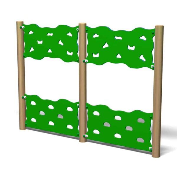 Rocky split traverse wall - green