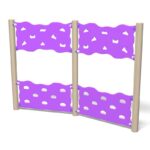 Rocky split traverse wall - purple