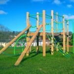 Treetops five in a playground