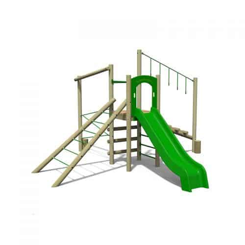 Treetops Two Playground Climbing Tower