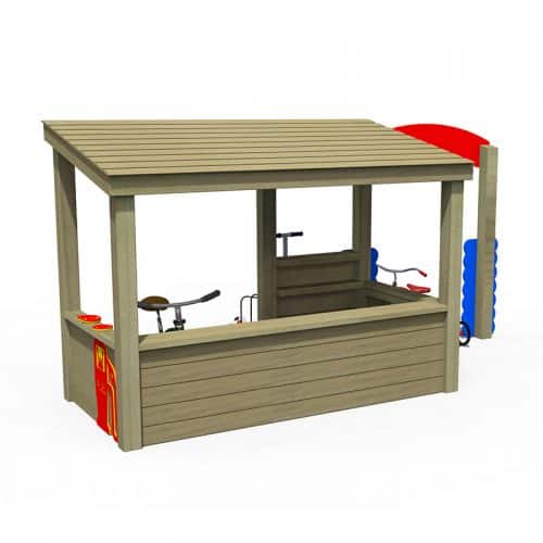 Back Of Playtime Garage