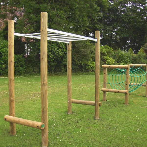 Monkey ladder in school playground
