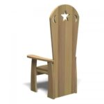 Back View Storyteller's Chair