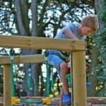 Hexagonal Climbing Frame - Climbing Wall Challenges