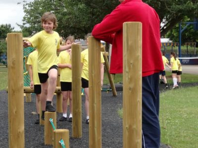 How Wood Primary School Fitness Trail