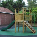 Tower in school playground