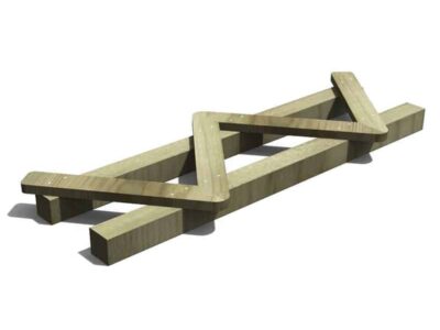 Zig-Zag Balance Beam