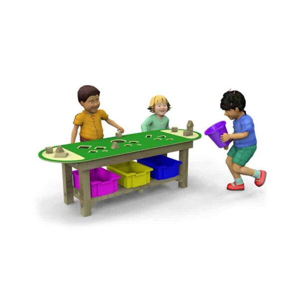 Sorting Table Green EYFS