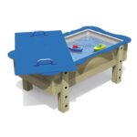 Schoolscapes Product Water Table as a computer model with the lid open