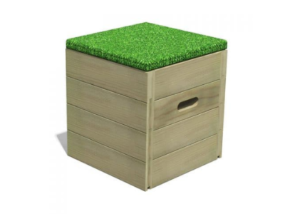 Grass Top Seating Cubes