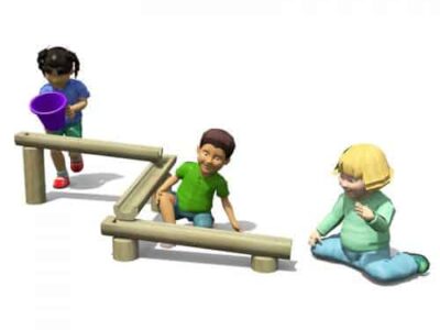 River Rapids Product Model With Children playing