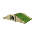 Timber Play Tunnel Mounted