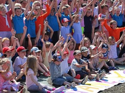 All Smiles at St. Tudy - Playground Opening