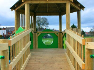 top of play fort