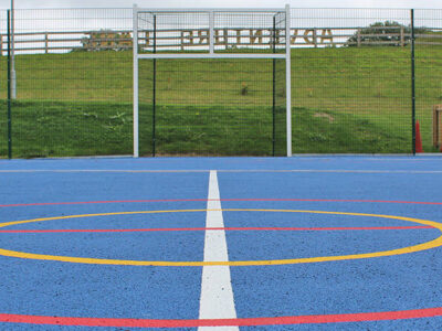Football field in tornhill