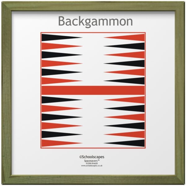 Backgammon Magnetic Wall Game Computer Model Product